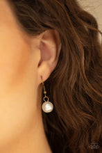 Load image into Gallery viewer, Uptown Pearls - Brass