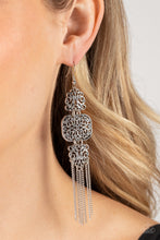 Load image into Gallery viewer, Eastern Elegance - Silver Earring