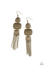 Load image into Gallery viewer, Eastern Elegance - Brass Earring