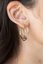 Load image into Gallery viewer, City Contour - Gold Earring
