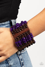 Load image into Gallery viewer, Vacay Vogue - Purple Bracelet
