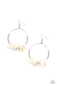 Caribbean Cocktail - White Earring