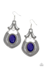 Load image into Gallery viewer, Panama Palace - Blue Earring
