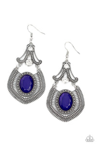 Panama Palace - Blue Earring