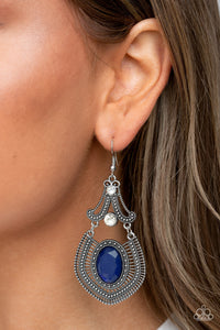 Panama Palace - Blue Earring