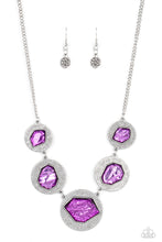 Load image into Gallery viewer, Raw Charisma - Purple Necklace
