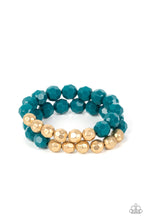 Load image into Gallery viewer, Grecian Glamour - Blue Bracelet
