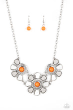 Load image into Gallery viewer, Aquatic Garden - Orange Necklace
