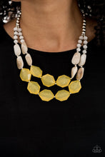 Load image into Gallery viewer, Seacoast Sunset Yellow Necklace
